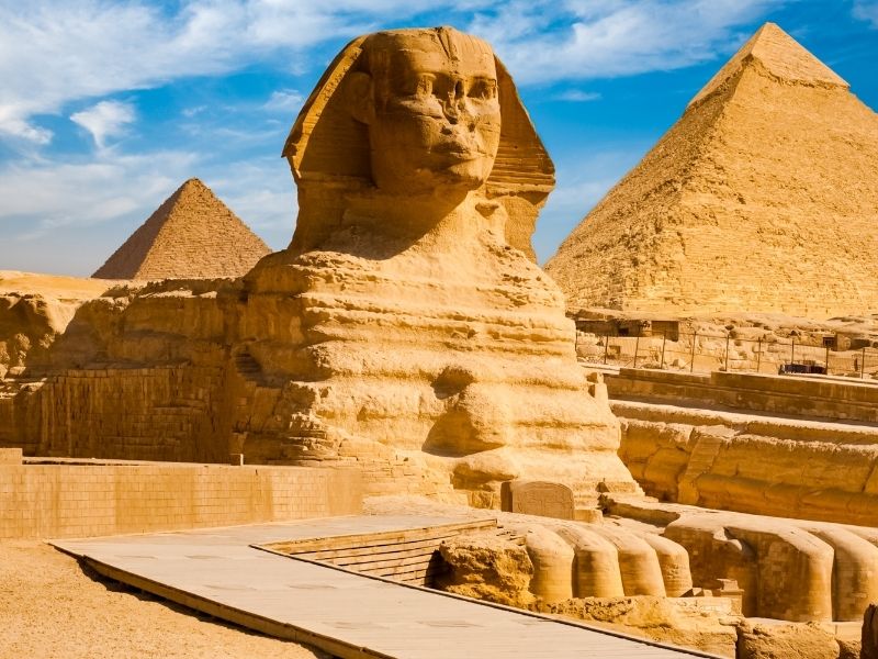 <p>Viaggio in Egitto - Giza, le Piramidi e la Grande Sfinge</p>